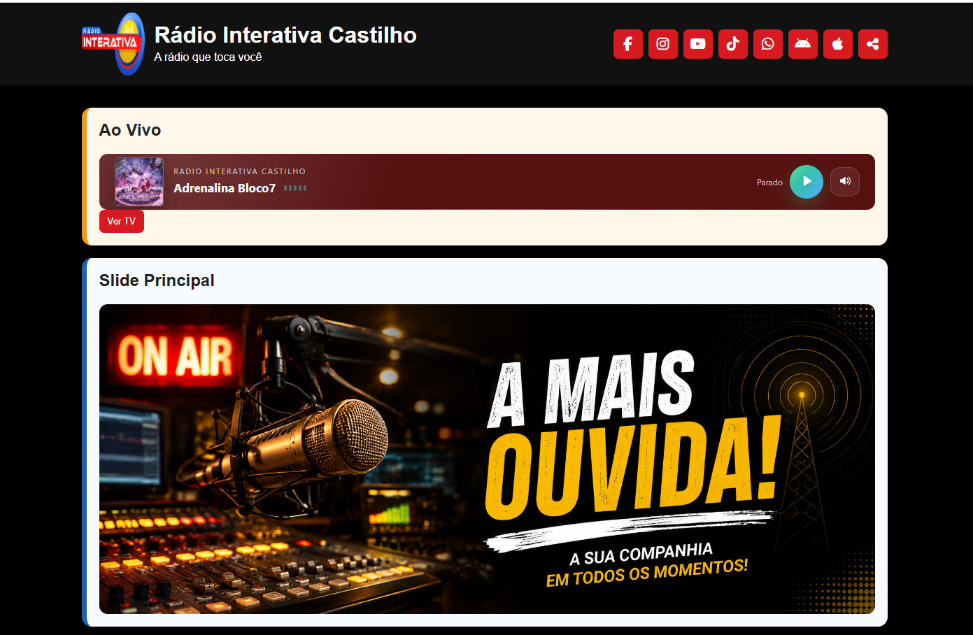 SITE COMPLETO COM TUDO